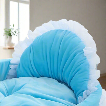 Lit pour chien - CuteLaceDogBed™ - Bleu - La niche de Wally