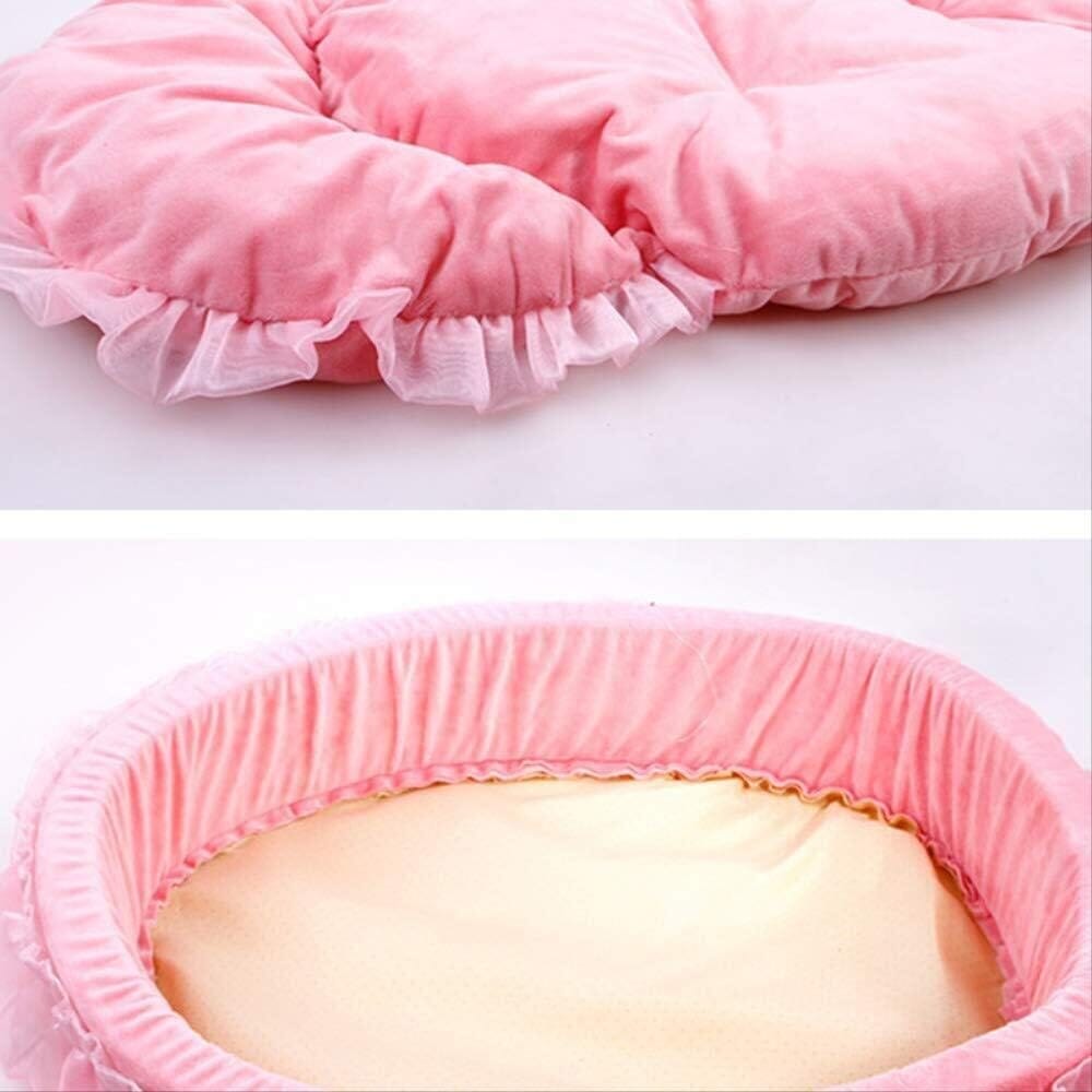 Lit Pour Chien - CuteLaceDogBed™ - Rose - La niche de Wally