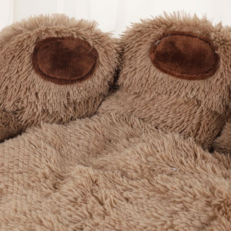 Lit pour Chien - FluffyDogBed™ - Café - La niche de Wally