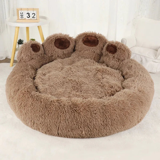 Lit pour Chien - FluffyDogBed™ - Café - La niche de Wally