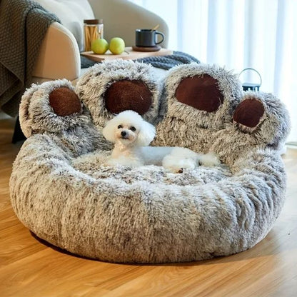 Lit pour Chien - FluffyDogBed™ - Café Dégradé - La niche de Wally