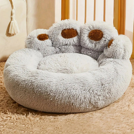 Lit pour Chien - FluffyDogBed™ - Gris - La niche de Wally