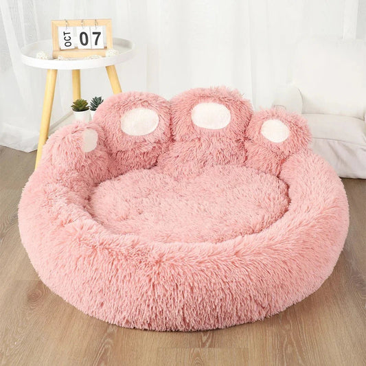 Lit pour Chien - FluffyDogBed™ - Rose - La niche de Wally