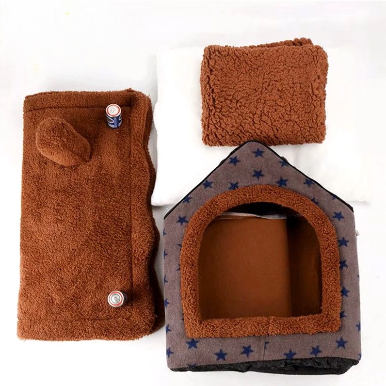 Niche Chien - ComfortableDogHouse™ - Café - La niche de Wally