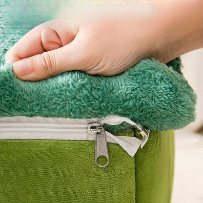 Niche Chien - ComfortableDogHouse™ - Vert Dinosaure - La niche de Wally
