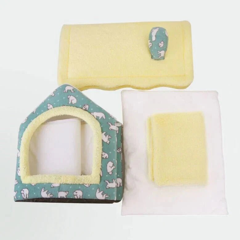 Niche Chien - ComfortableDogHouse™ - Vert Ours - La niche de Wally